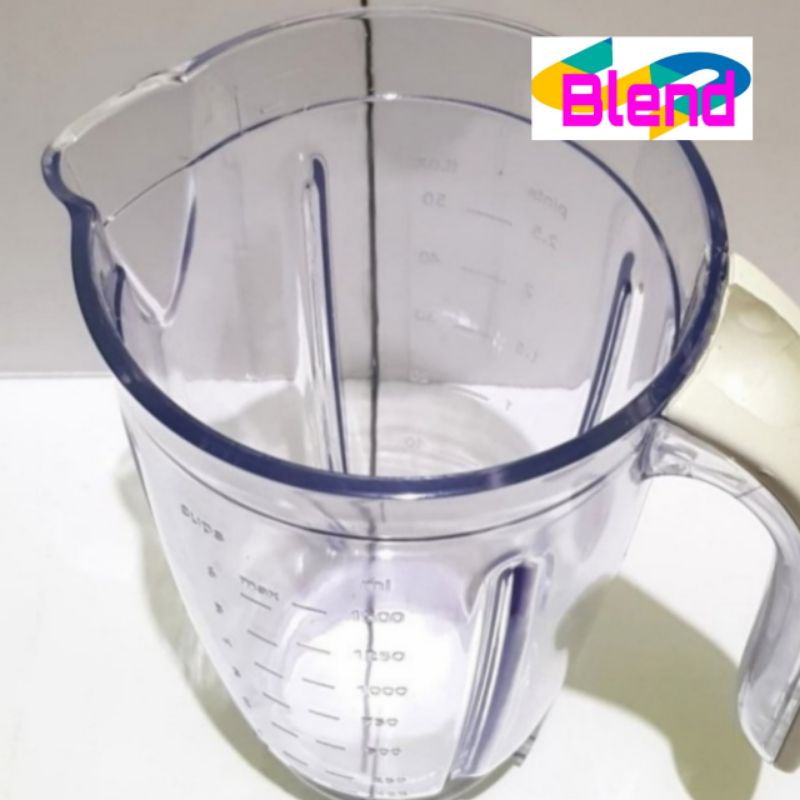 Gelas Jus 2061 MIKA Blender Model Philips Baru hr 2115-2071 Plastik - B0031