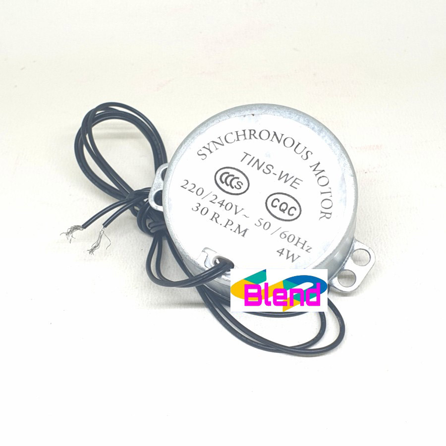 Synchronous 30 RPM Maspion As Panjang motor kipas angin/Rotary/Rotari - C0099