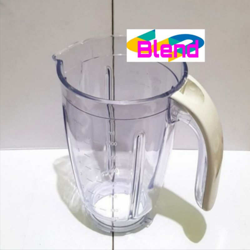 Gelas Jus 2061 MIKA Blender Model Philips Baru hr 2115-2071 Plastik - B0031