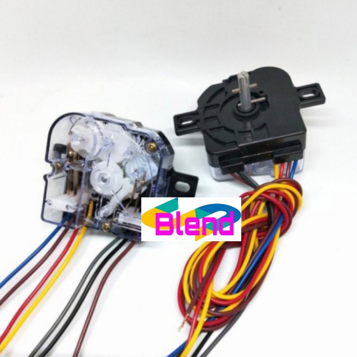 Timer Mesin Cuci 7 Kabel MULTI Wash/Saklar Pencuci KOTAK Kuping - D0023