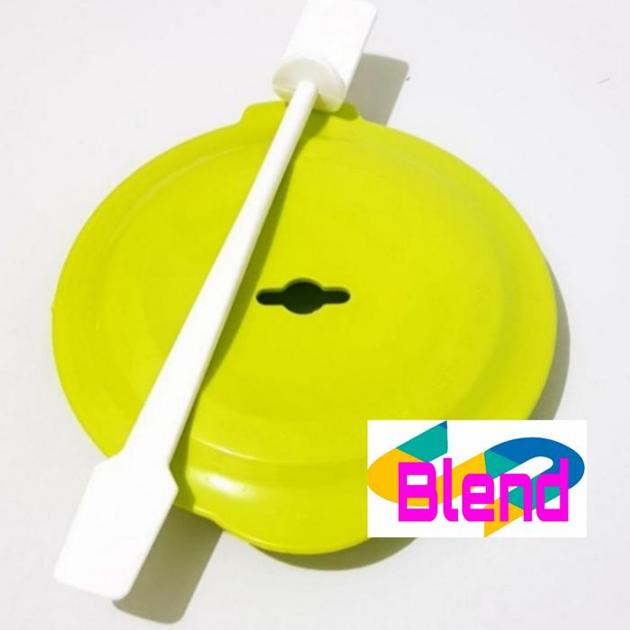 Tutup HIJAU+Sendok Gelas Juice Model Miyako/National/Sanex Blender Jar - B0049