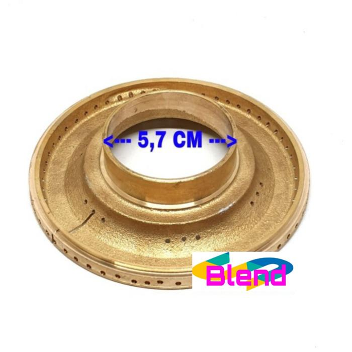 Burner Model Winn TANAM/Delizia Kompor Gas/Kuningan Tungku TEBAL - A0194