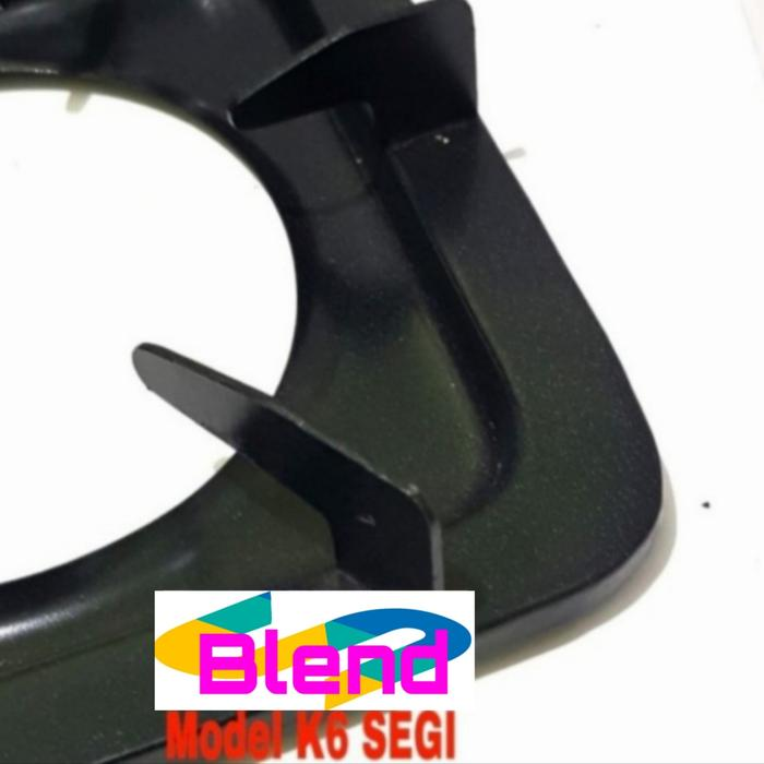 Tatakan Multi Kaki 6 SEGI/Persegi/Kotak Kompor Gas Model Rinnai Lama - A0125