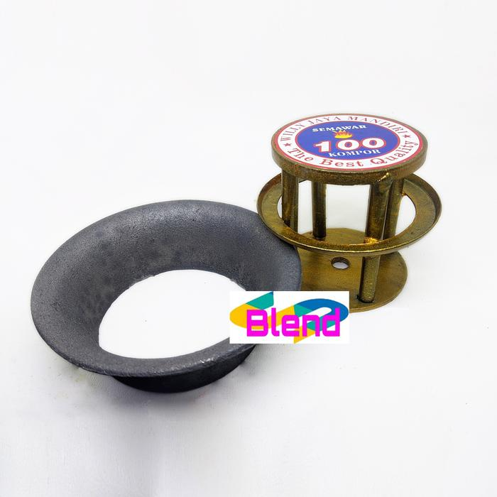 Kepala+Ring Kompor Mawar 100 / Body+Mangkok Semawar Joss High Pressure - A0299