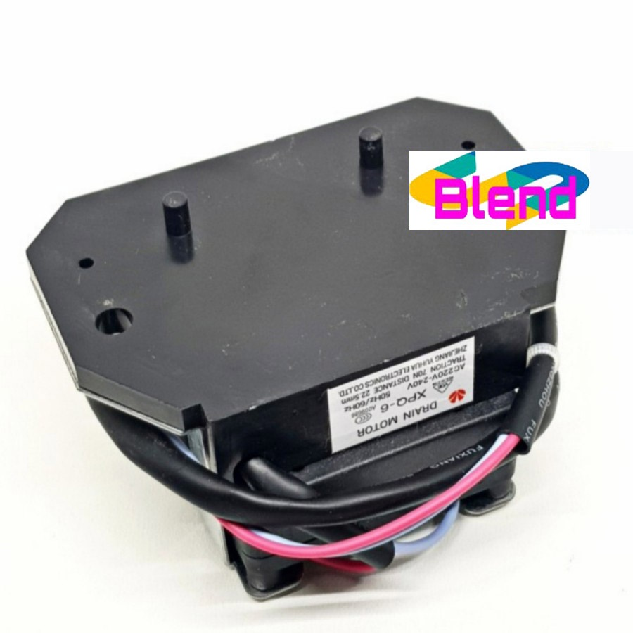 Motor Drain XPQ-6 PLAT RENDAH Model Sharp/Motor Buang Air Mesin Cuci - D0184
