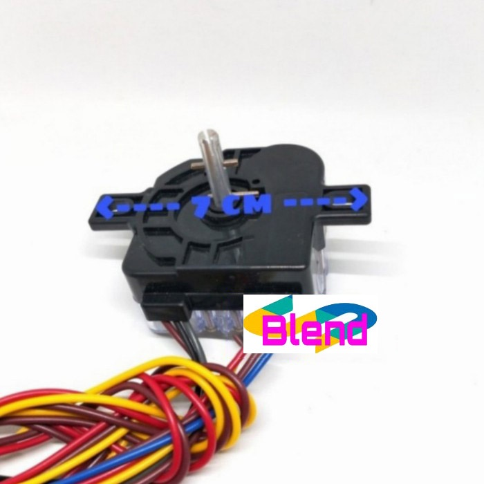 Timer Mesin Cuci 7 Kabel MULTI Wash/Saklar Pencuci KOTAK Kuping - D0023