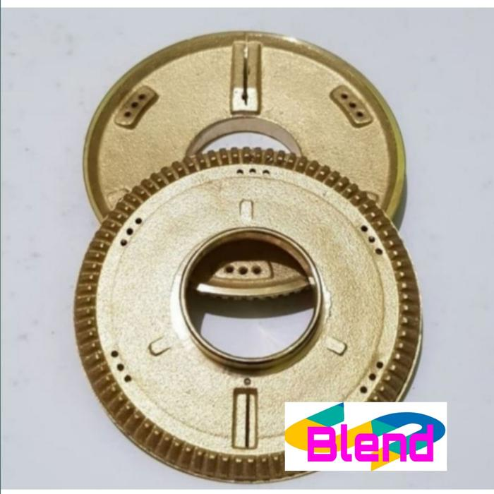 Burner TURBO Baru-Tungku Kuningan BGX Kompor Gas Model Rinnai 712/511 - A0017