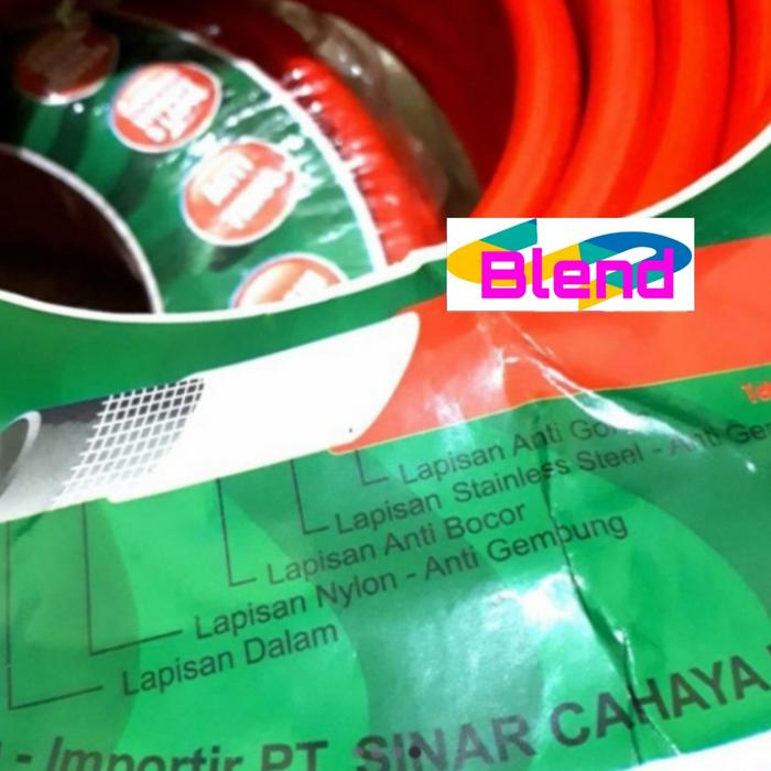 Selang Gas Roll 5 Lapis 50 Meter Serat KAWAT SNI - Slang Kompor Gas - A0174