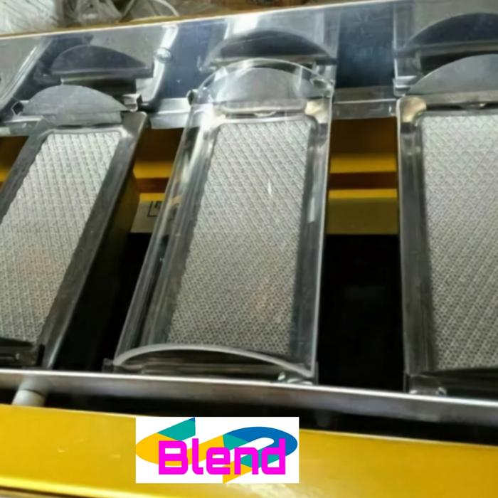 KACA Roaster/Kompor Pemanggang Sosis/2-3-4-6 Tungku Panggangan/Bakaran - A0227