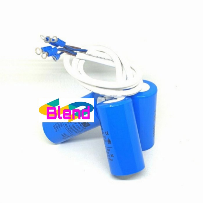 Kapasitor Mesin Cuci 4 uf Bulat Single/Capacitor Pompa Air 4 Mikro - D0110