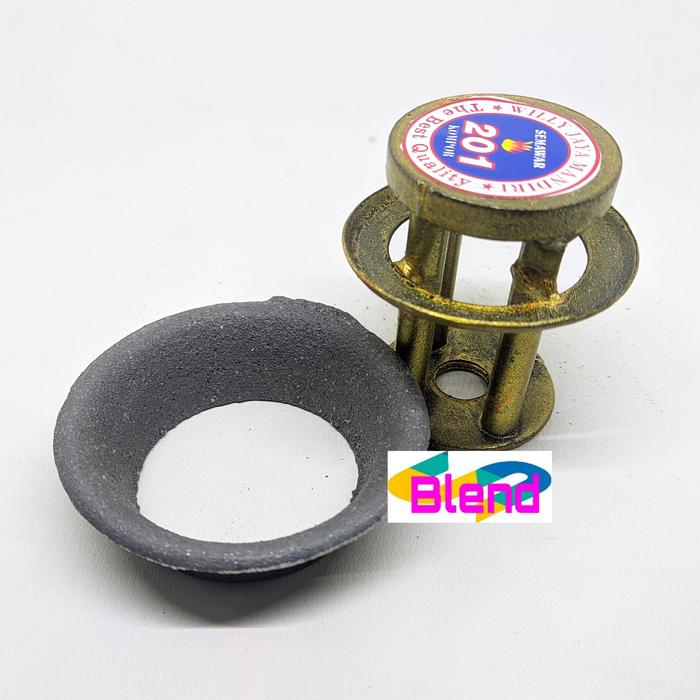 Kepala+Ring Kompor Mawar 201 / Body+Mangkok Semawar Joss High Pressure - A0295