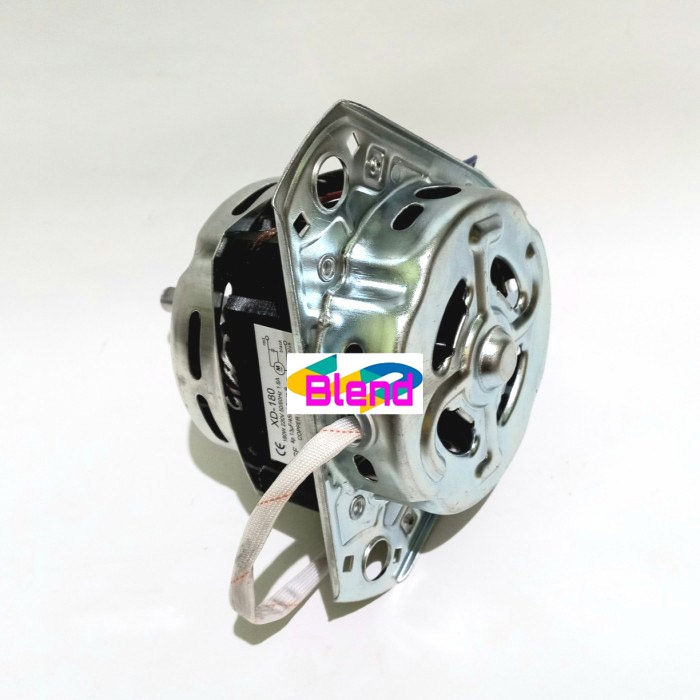 Dinamo Wash No.20 180 Watt AL Umum Mesin Cuci/Motor Pencuci AS 12 mm - D0201