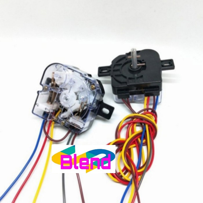 Timer Mesin Cuci 5 Kabel MULTI Wash/Switch Pencuci KOTAK Kuping - D0021