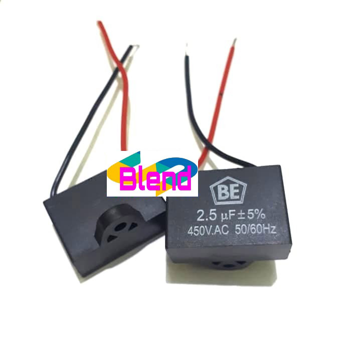 Kapasitor Kipas uf 2,5 mikro Spare Part Kipas Angin - C0046