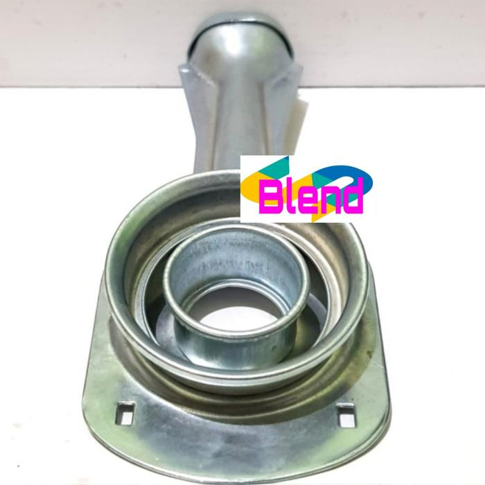 Cerobong Model Rinnai Kecil Panjang GALVALUM-Dudukan Burner Kompor Gas - A0057