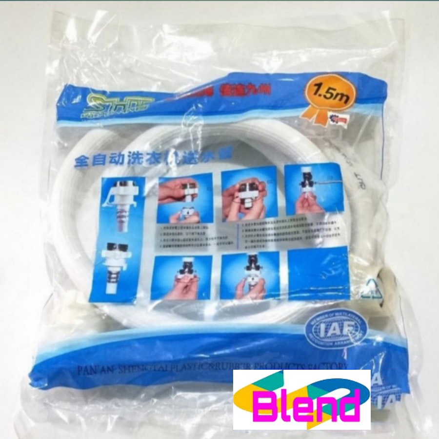 Selang Inlet 1,5 Meter Mesin Cuci Multi - Slang Masuk Air 1,5M - D0011