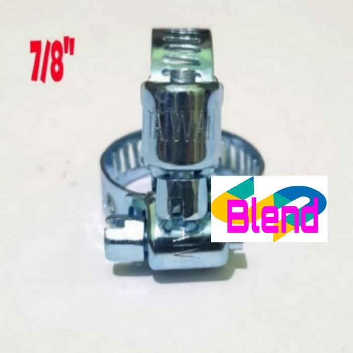 TAIWAN Klem 7/8" Selang Gas - Air - Hose Clamp Cincin Selang Regulator - A0142