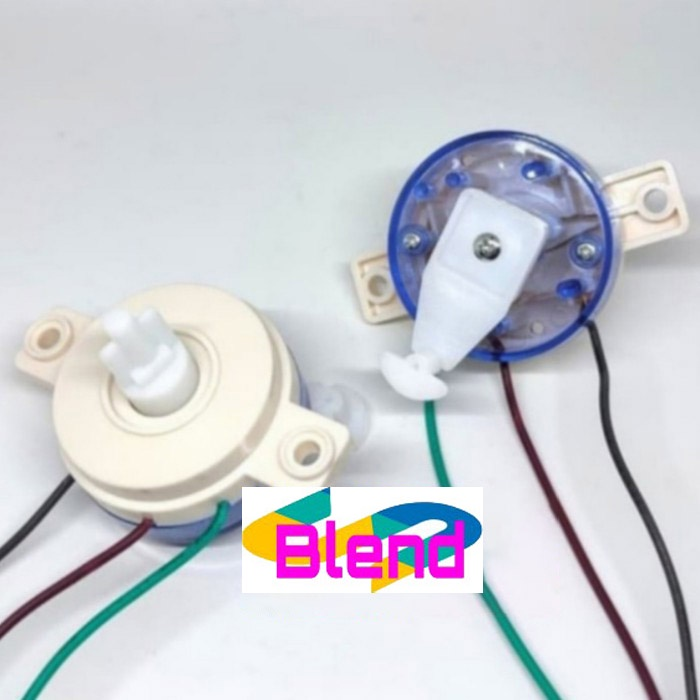 Selector Bulat 3 Kabel Mesin Cuci-Switch Timer Saklar Pembuangan - D0093