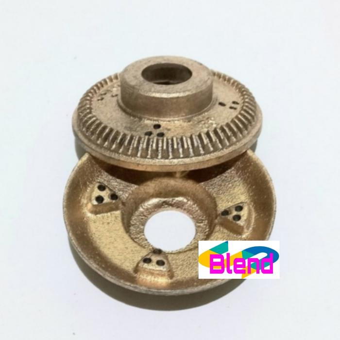 Burner Model Rinnai Kecil ALOY Tebal/Barner Kompor Gas 7 cm 511-522 - A0286