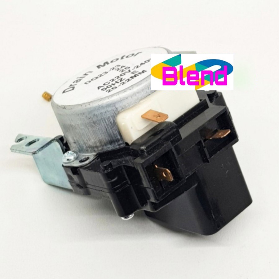 Motor Drain Model TOSHIBA 3 Socket DQ23/Buangan/Retractor Mesin Cuci - D0187