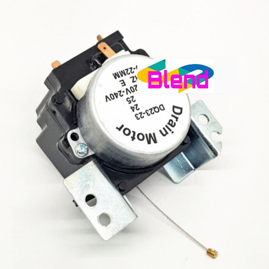 Motor Drain Model TOSHIBA 3 Socket DQ23/Buangan/Retractor Mesin Cuci - D0187