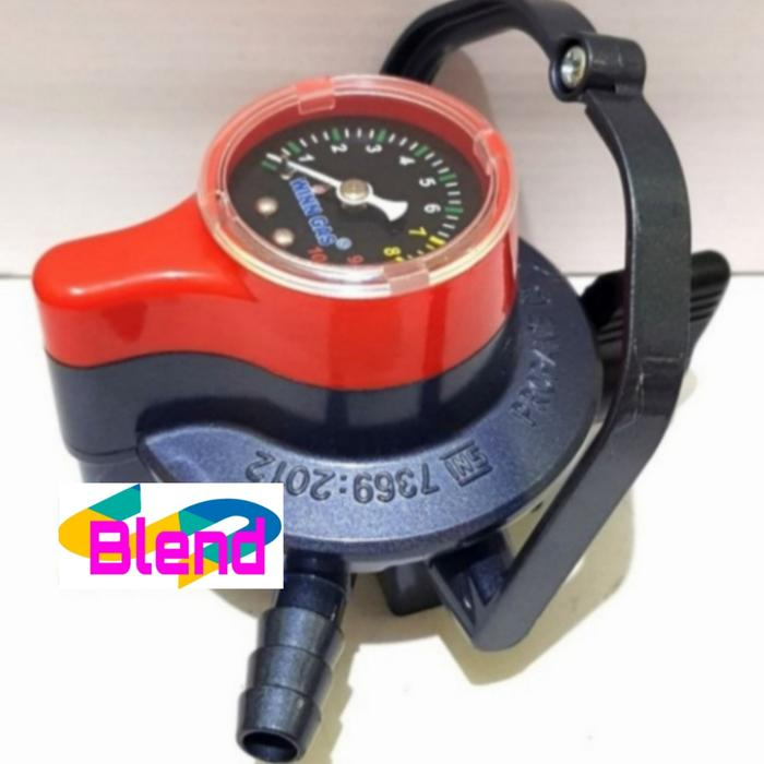 WINN GAS Regulator W 900 M Meter Triple Lock/ Tiga Pengunci Pengaman - A0180
