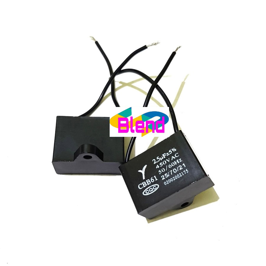Kapasitor Kipas uf 2,5 mikro Spare Part Kipas Angin - C0046