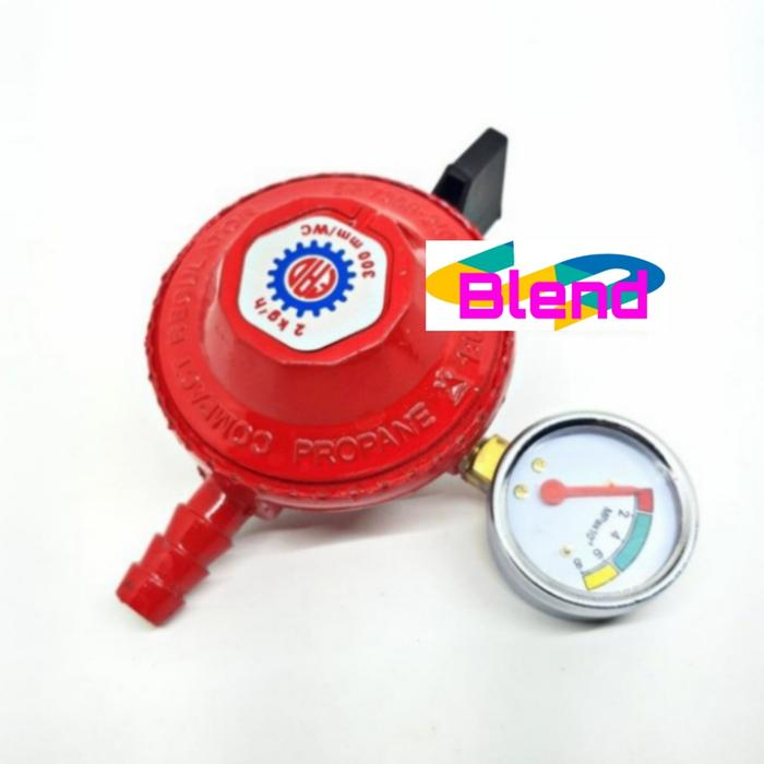 FAD Regulator Gas METER SNI-Tekanan Rendah - Dengan METERAN - Low Pres - A0170