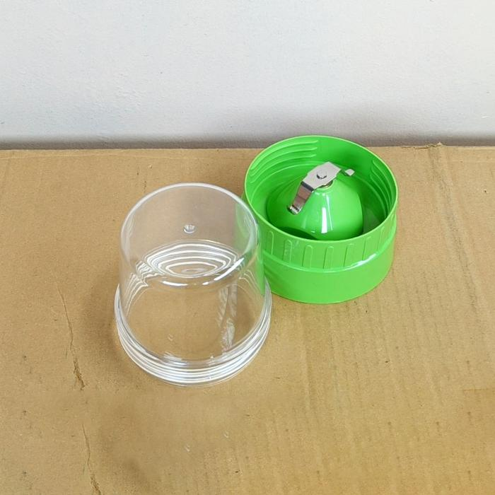 Choper Bumbu KERING Miyako Baru Dry Mill Blender National/Gelas Set - B0021