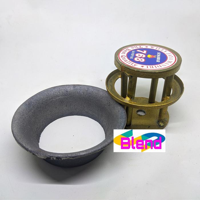 Kepala+Ring Kompor Mawar 768 / Body+Mangkok Semawar Joss High Pressure - A0298