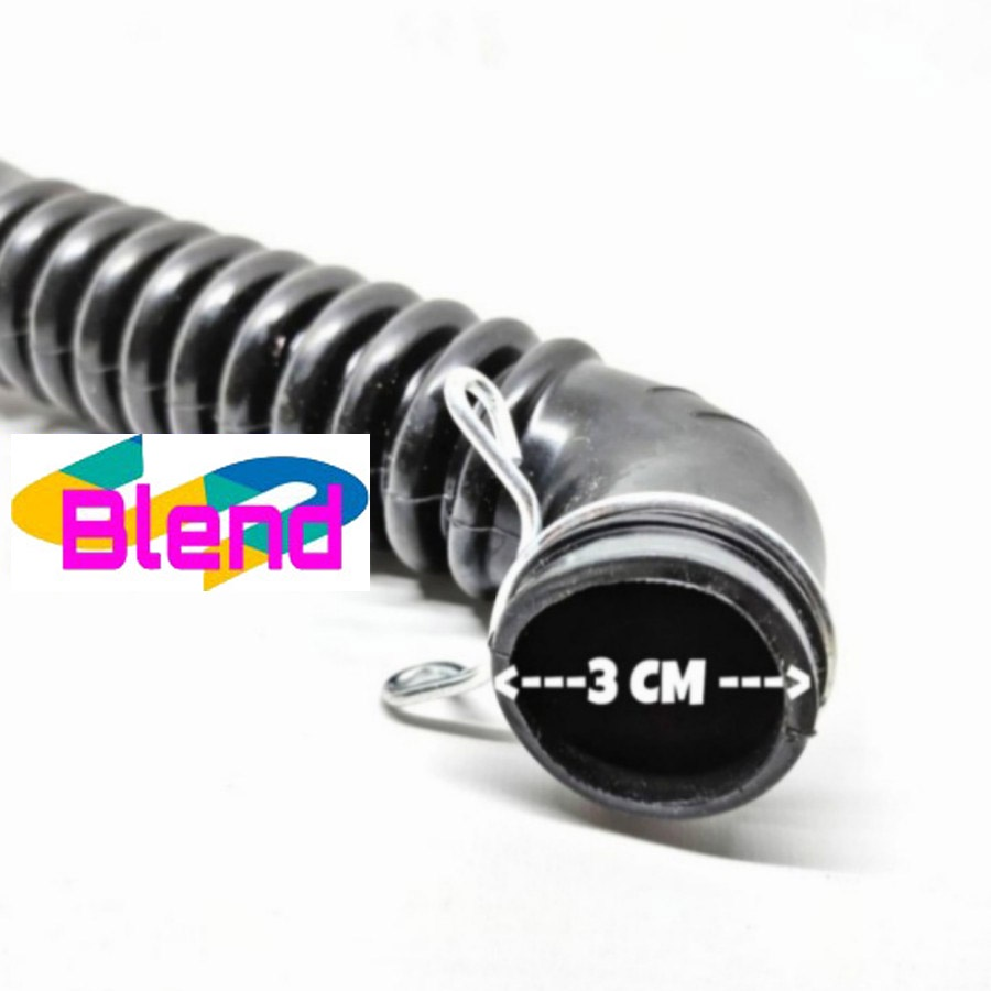 Drain Hose KARET Mesin Cuci Top Loading/Selang Pembuangan Bawah Dalam - D0010