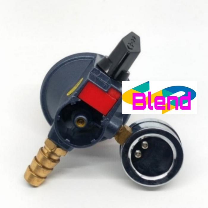 Winn Gas W 181 M+METER Tekanan Tinggi Regulator-Kompor Gas Semawar - A0178