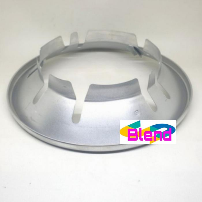 Tatakan Anti Angin SILVER Kompor Gas/Cover Tungku Dudukan Hemat Gas - A0226