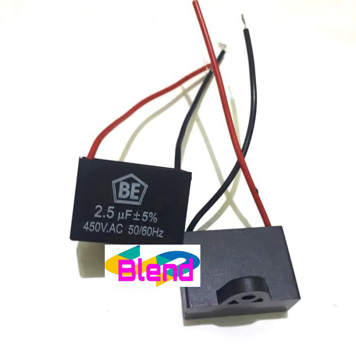 Kapasitor Kipas uf 2,5 mikro Spare Part Kipas Angin - C0046