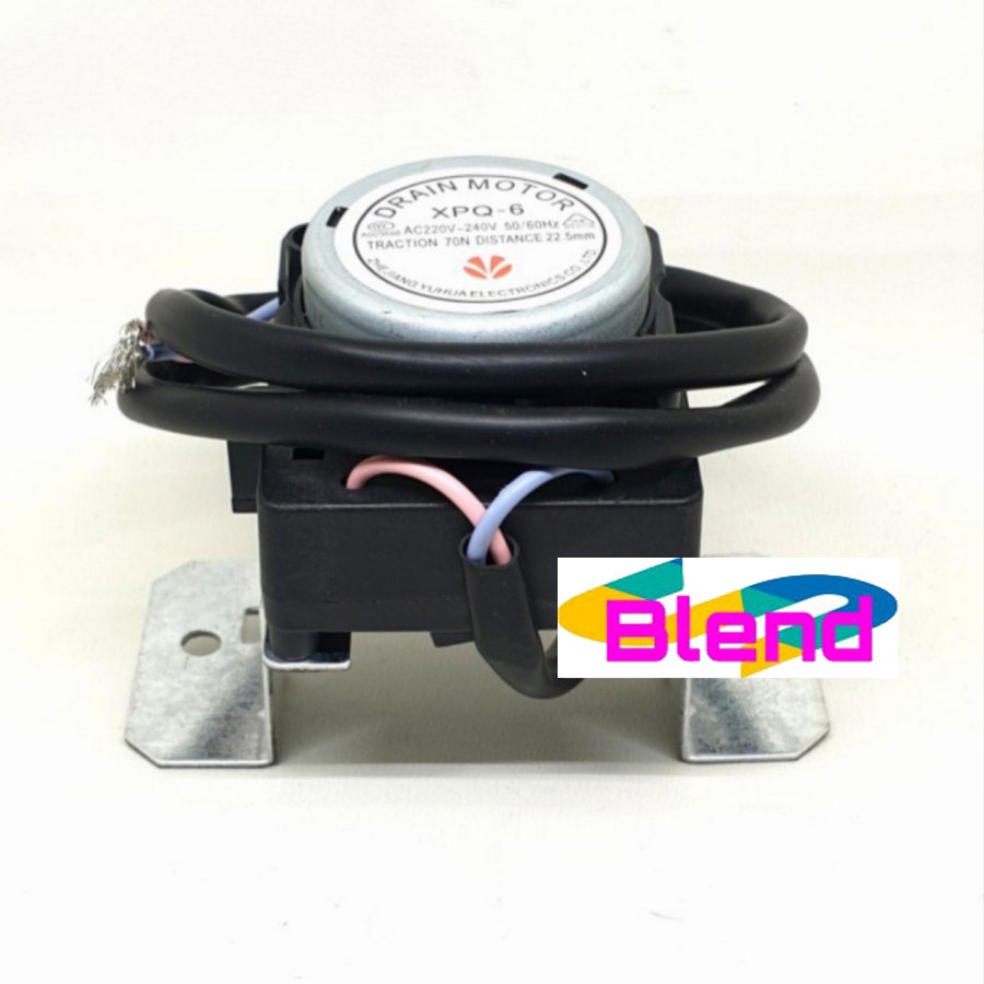 Motor Drain XPQ6 PLAT TINGGI Model Sharp 1 Tabung/Retractor Mesin Cuci - D0185