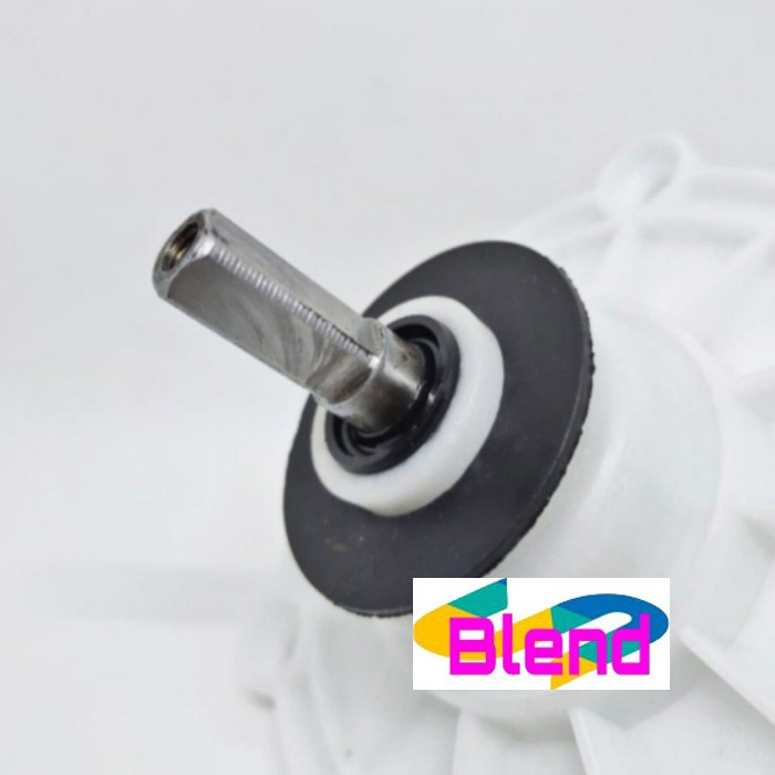 Gearbox Mesin Cuci No.16 Model Sanyo TIPIS AS KOTAK 3 cm/Gir/Gear box - D0087