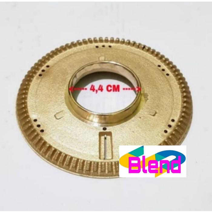 Burner TURBO Baru-Tungku Kuningan BGX Kompor Gas Model Rinnai 712/511 - A0017