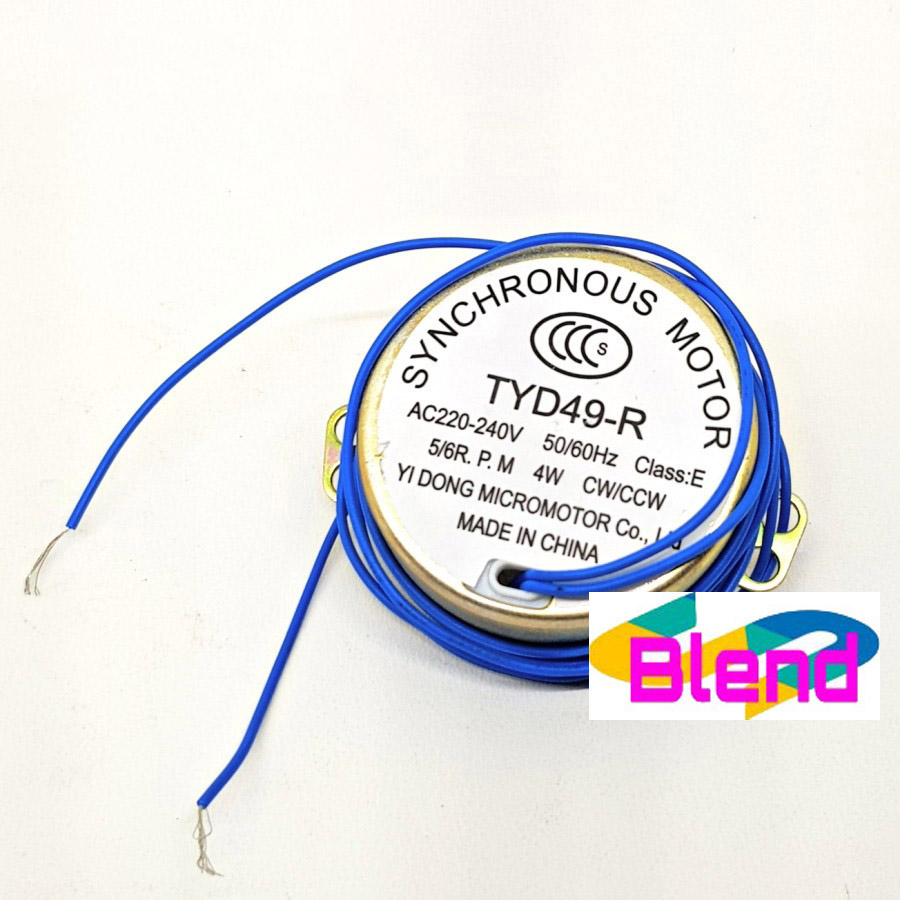 SYNCHRONOUS 5/6RPM Kipas Angin Rotary Rotari swing dinamo - C0100