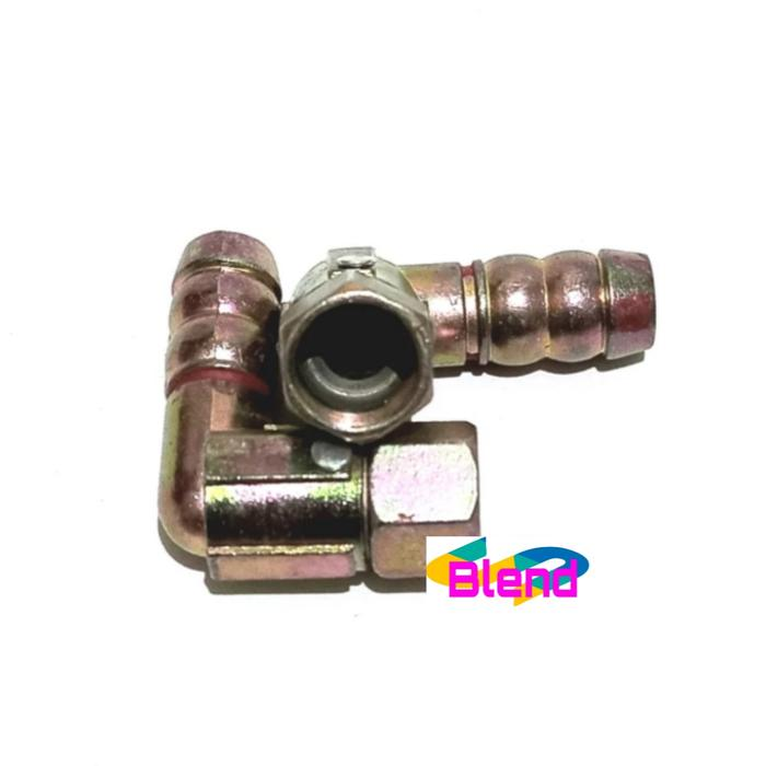 Nepel L Roaster Drat Dalam Sambungan Selang Kompor Gas Pangangan Sosis - A0293