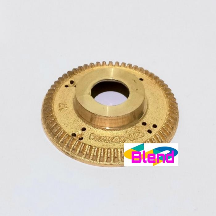 Burner Model Rinnai Kecil TEBAL/Kiri Kompor Gas 522 C/E Tungku Api Kuningan - A0002