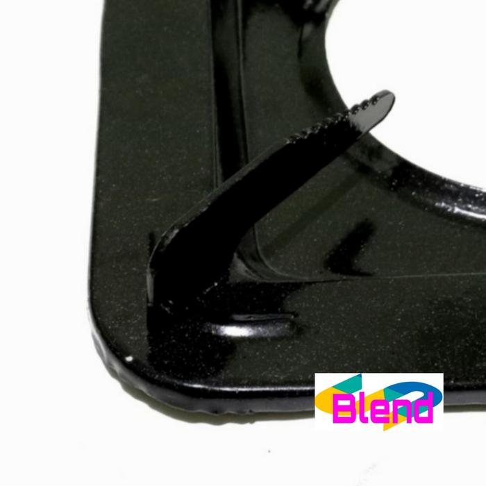 Tatakan Model Todachi Hitam - Nampan Dudukan Kompor Gas Hitachi/TDC - A0204