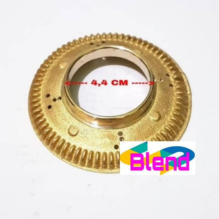 Burner Model Rinnai BESAR LAMA BLONG - Ring Api Kuningan Kompor Gas - A0012