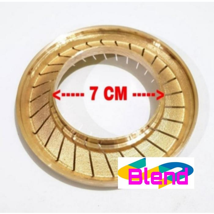 Burner Model Winn Kaca BESAR Kompor Gas/ Kuningan Tungku W 508 TEBAL - A0045