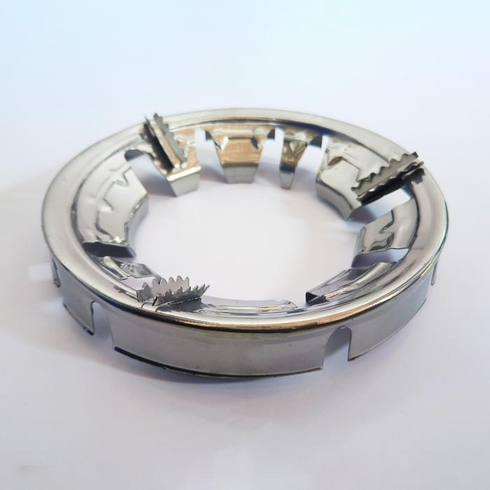 Tatakan Anti Angin HITAM Kompor Gas/Cover Tungku Dudukan Hemat Gas - A0225