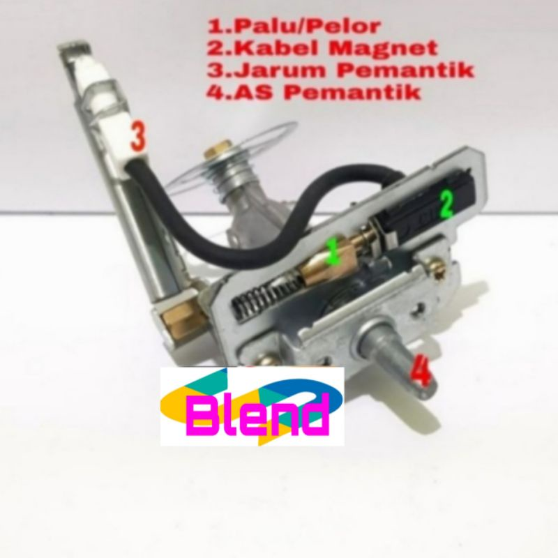 Mesin Pemantik model Rinnai api 1 single Kompor Gas-Gas Valve-pematik - A0091