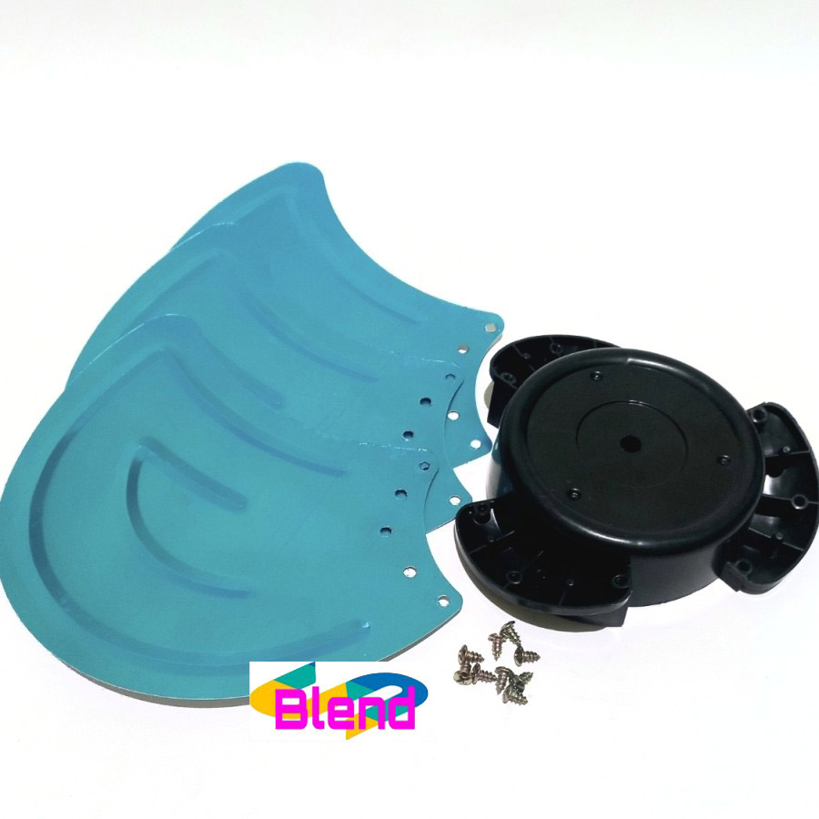 Baling Baling Besi 18 As Drat 8 mm Okayama Tornado Kipas Angin 18 inch - C0070