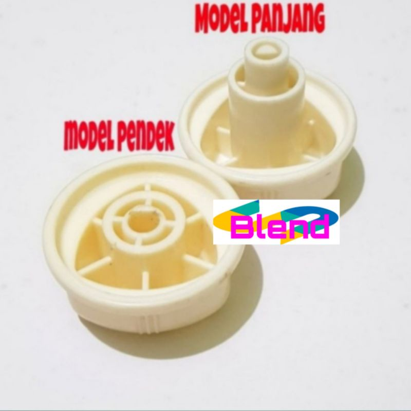 Knop Panjang Model Quantum Putih-Tombol Putaran Kompor Gas Elektrik - A0082