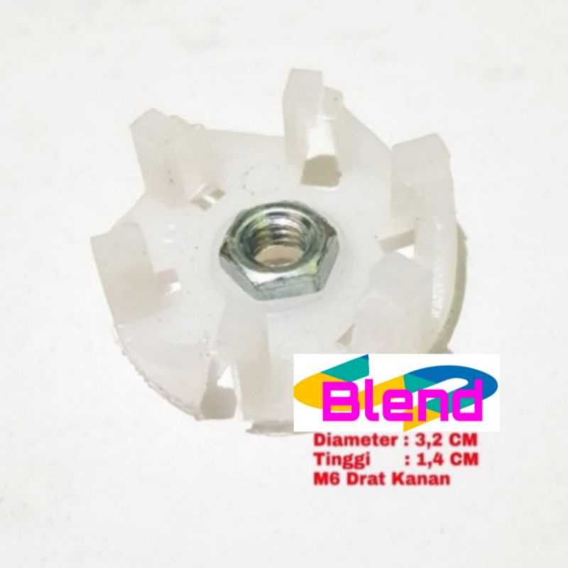 Kopel Blender Maspion M6 As/Drat Besar-Gear Gigi Copel Pisau Mounting - B0076