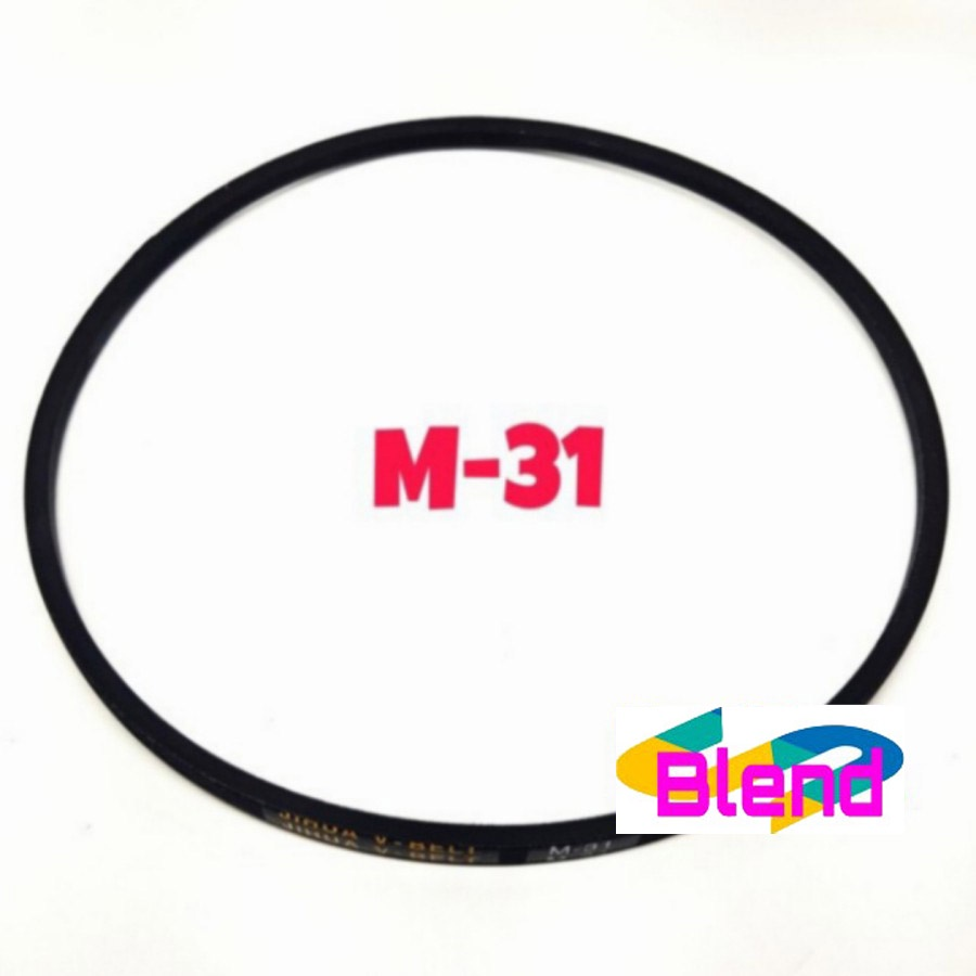 Vbelt M31 Mesin Cuci Multi/Vanbelt-Fanbelt-Van Fan V Belt/Panbel M-31 - D0156