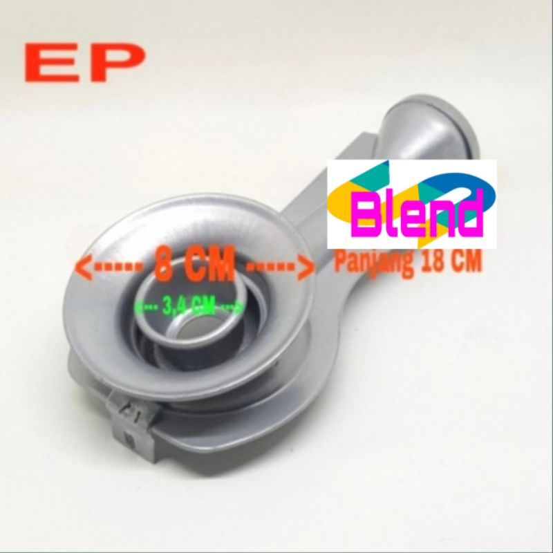 Cerobong EP Galvalum/Dudukan Burner Kompor gas model TCD-Todachi-HOCK - A0070